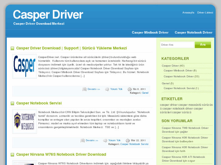 www.casperdriver.net