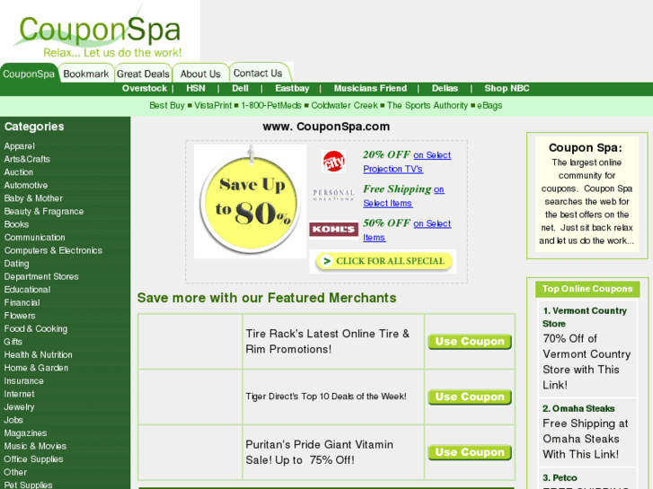 www.couponspa.com