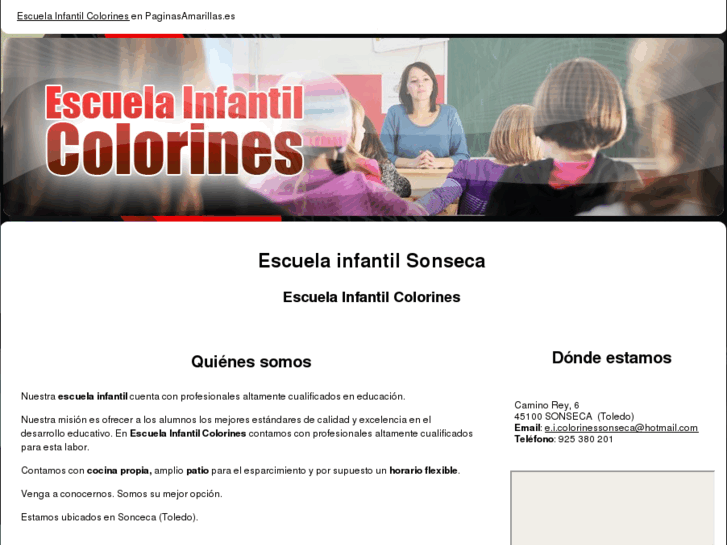 www.escuelainfantilcolorines.es