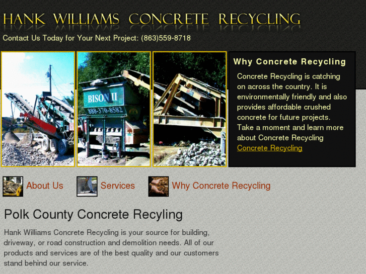 www.hankwilliamsconcrete.com