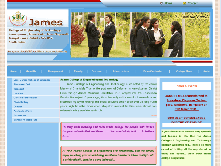 www.jamesinstitutions.org