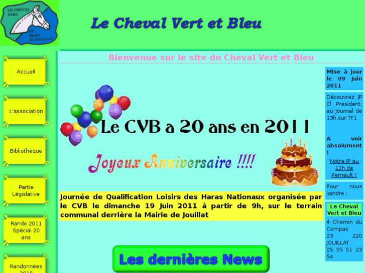 www.lechevalvertetbleu.com