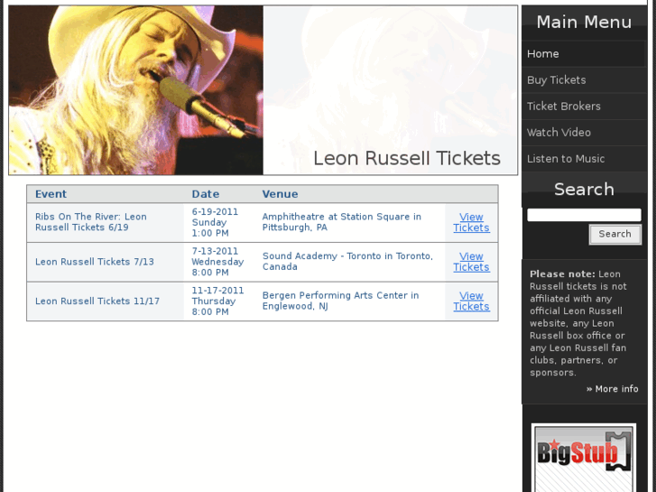 www.leonrusselltickets.com