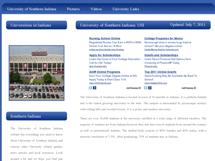 www.universityofsouthernindiana.com