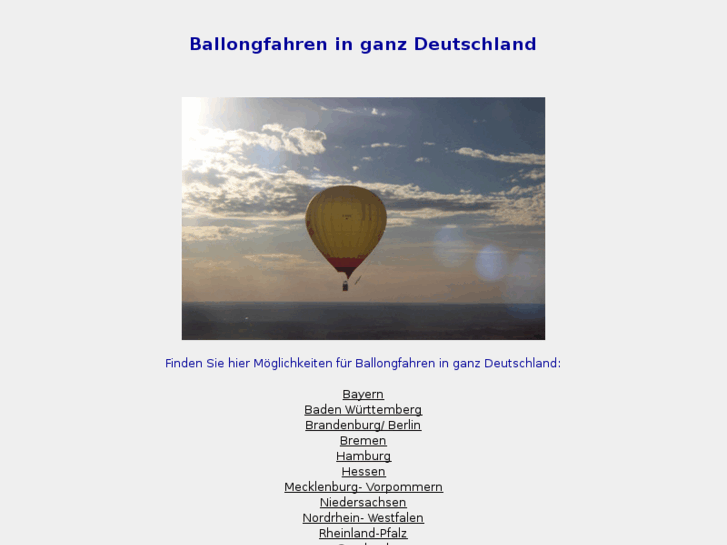 www.ballongfahren.de