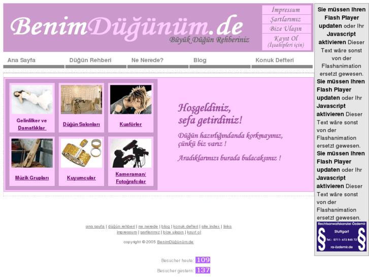 www.benimdugunum.de