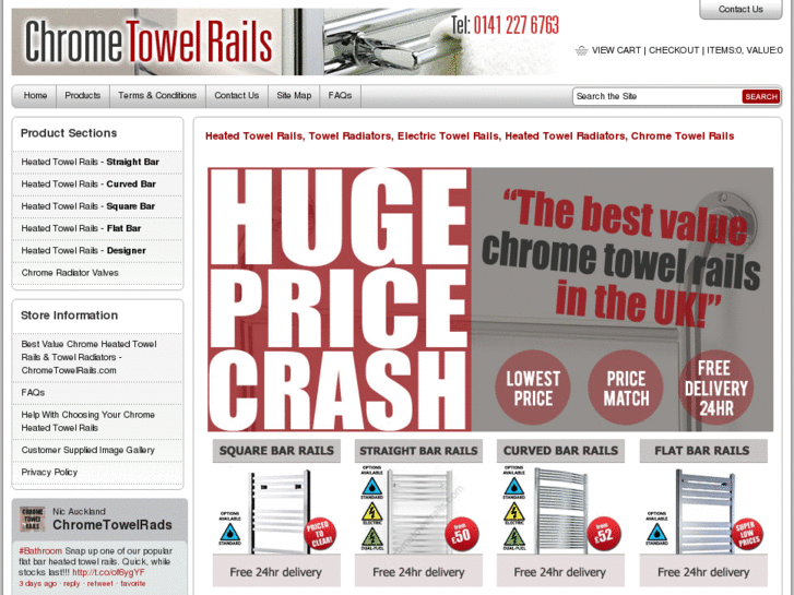 www.chrometowelrails.com