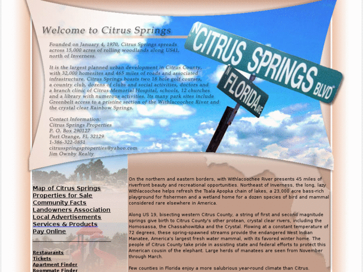 www.citrusspringsproperties.com