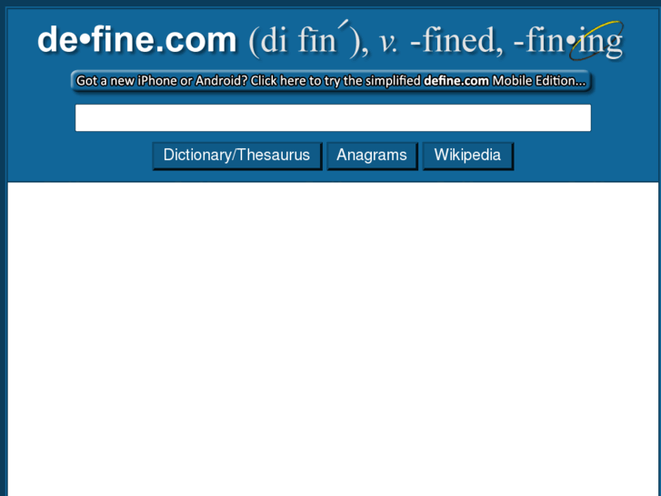 www.define.com