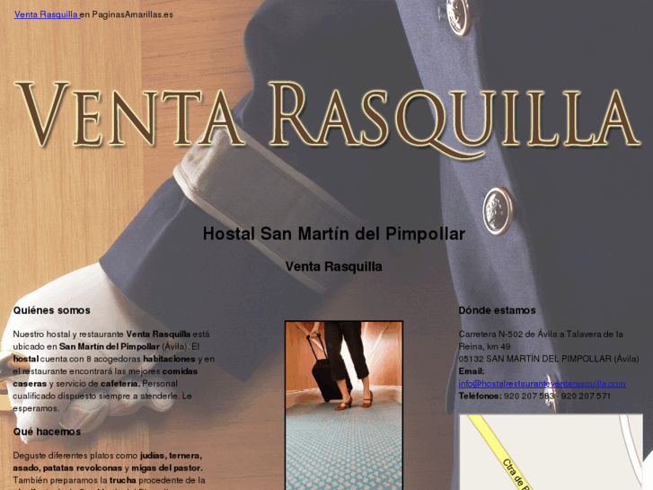 www.hostalrestauranteventarasquilla.com