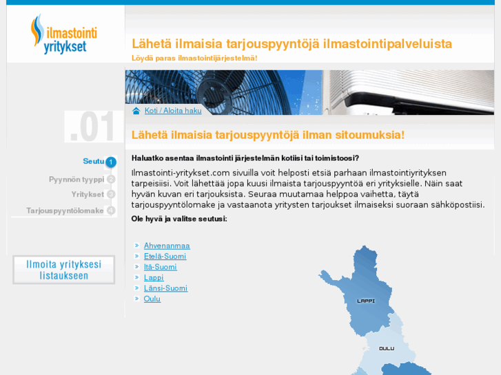 www.ilmastointi-yritykset.com