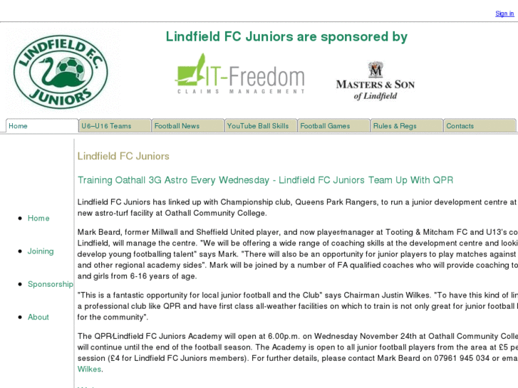 www.lindfieldfcjuniors.org