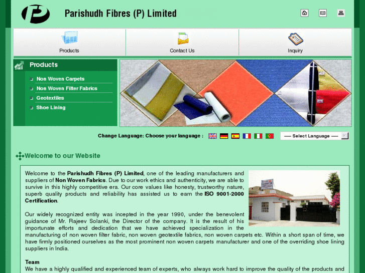 www.parishudhfibres.com