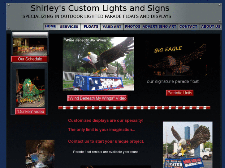 www.shirleyscustomlightsandsigns.com