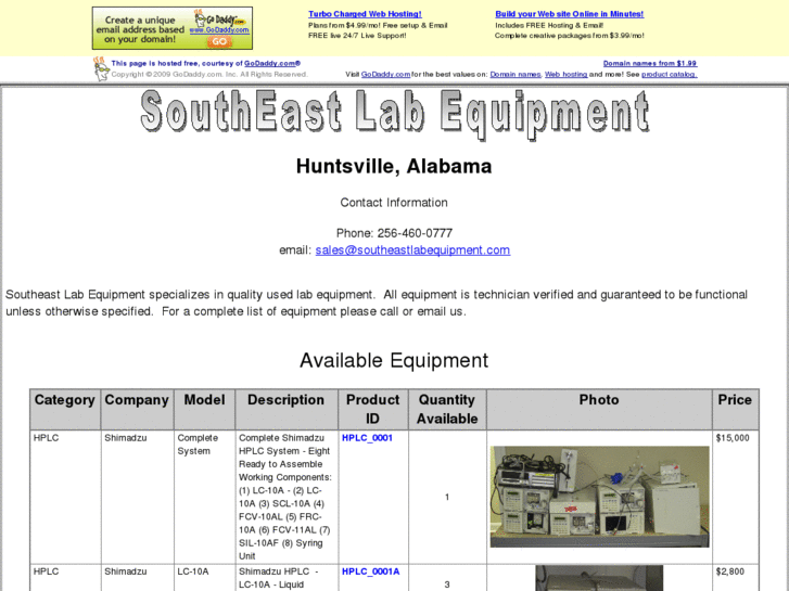 www.southeastlabequipment.com