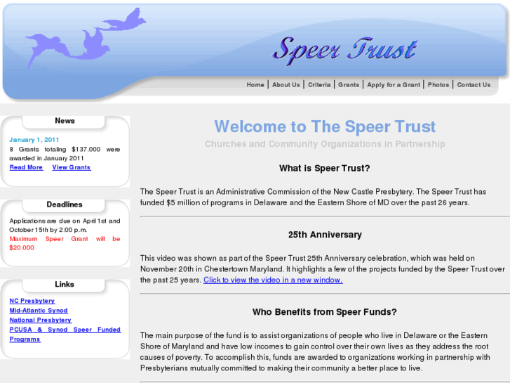 www.speertrust.org