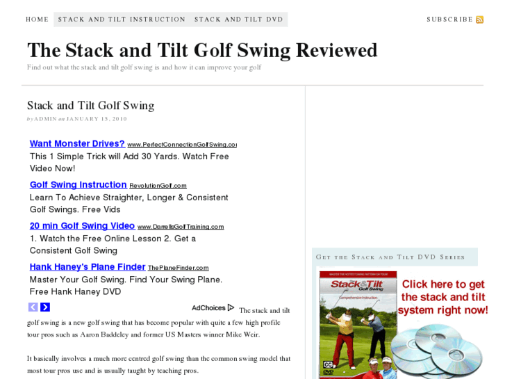 www.stackandtiltgolfswing.net