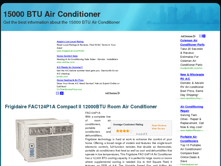 www.15000btuairconditioner.com