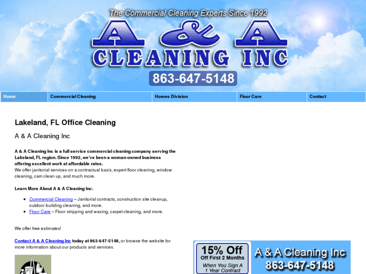 www.aandacommercialcleaners.com