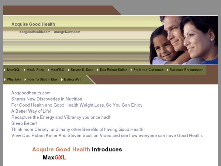 www.acqgoodhealth.com