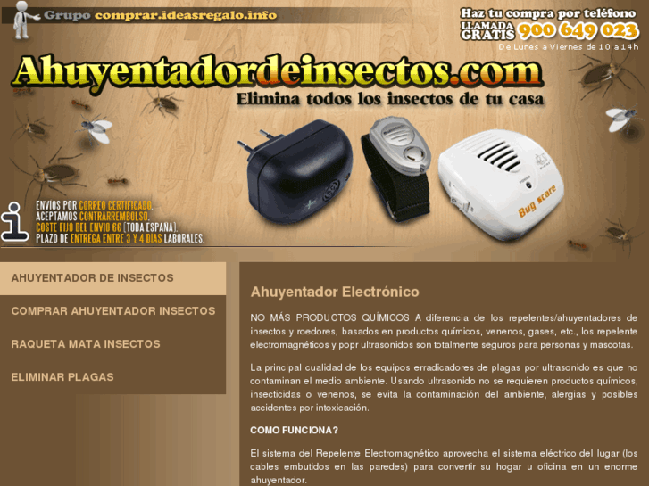 www.ahuyentadordeinsectos.com