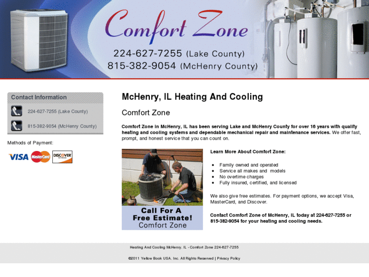 www.comfortzoneheatingandair.net