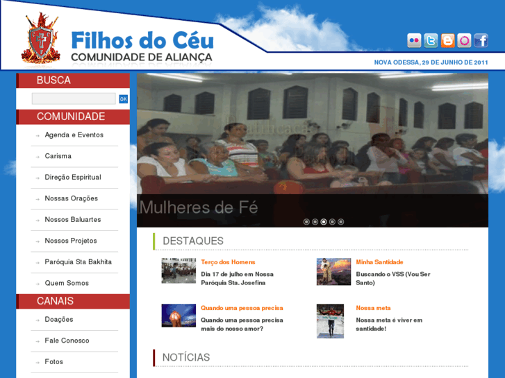 www.comunidadefilhosdoceu.com