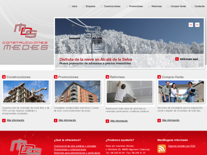 www.construccionesmedes.es