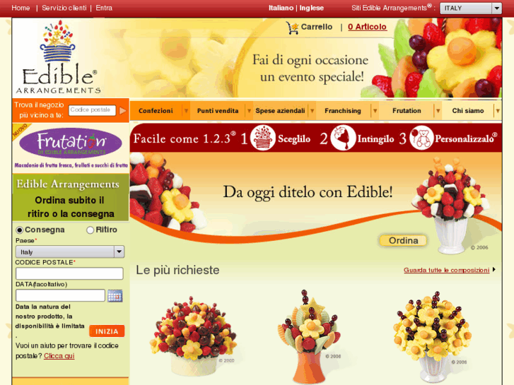 www.ediblearrangements.it