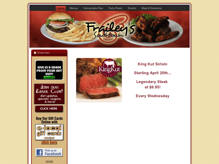 www.fraileysrestaurant.com