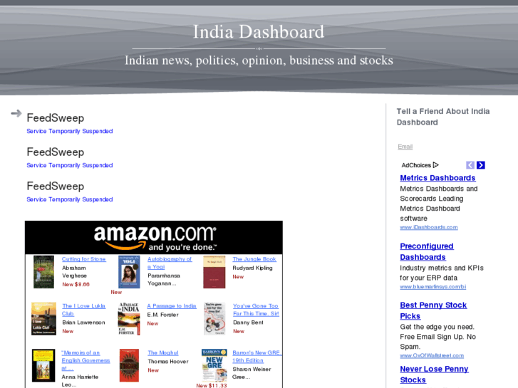 www.indiadashboard.com