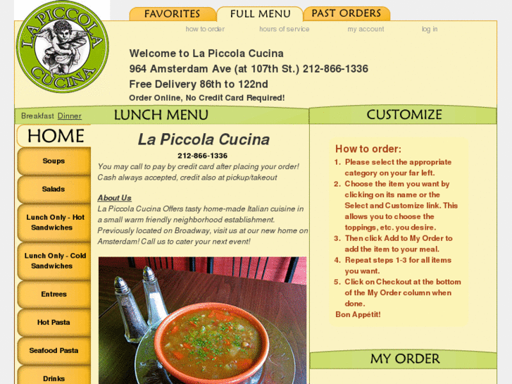 www.lapiccolacucinatogo.com