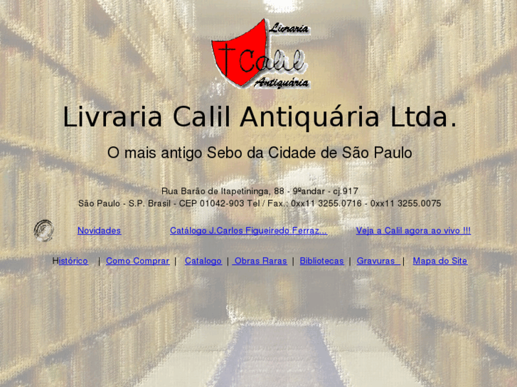 www.livrariacalil.com.br