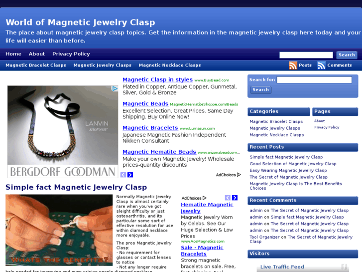 www.magnetic-jewelry-clasp.com