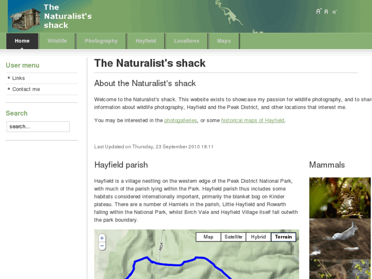 www.naturalists-shack.com