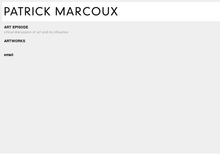 www.patrickmarcoux.com