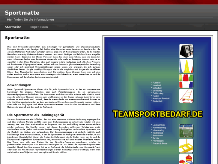 www.sportmatte.info