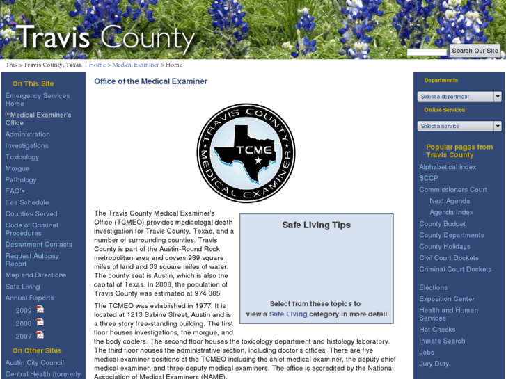 www.travis-county-medical-examiner.com