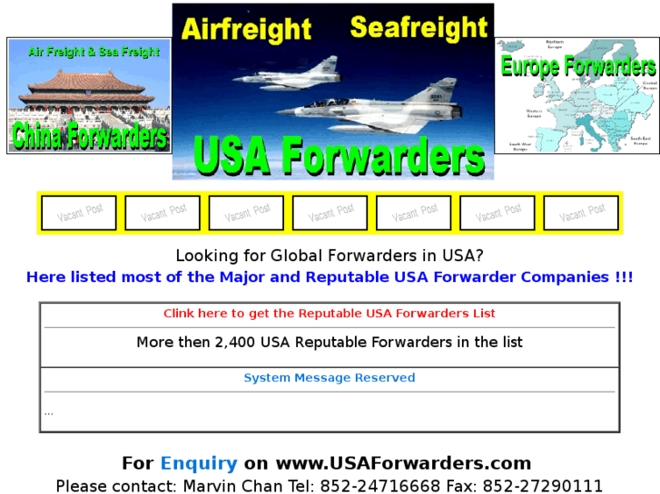 www.usaforwarders.com