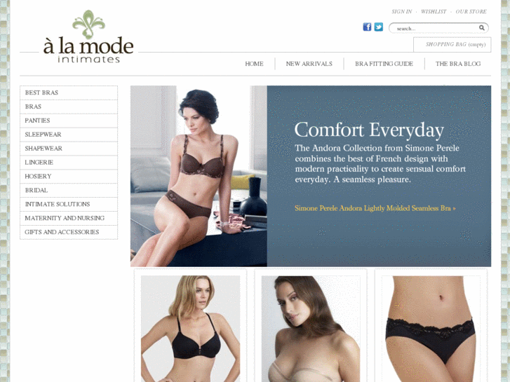 www.alamodelingerie.com