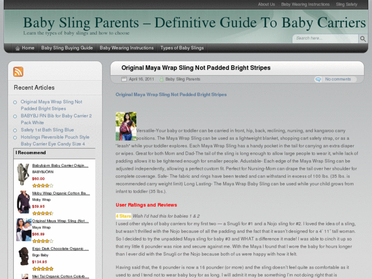 www.babyslingparents.com