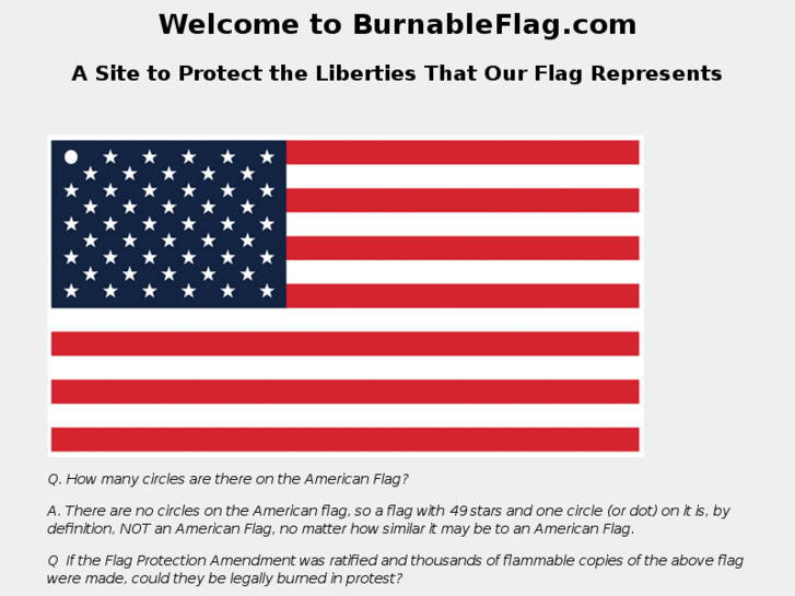 www.burnableflag.com