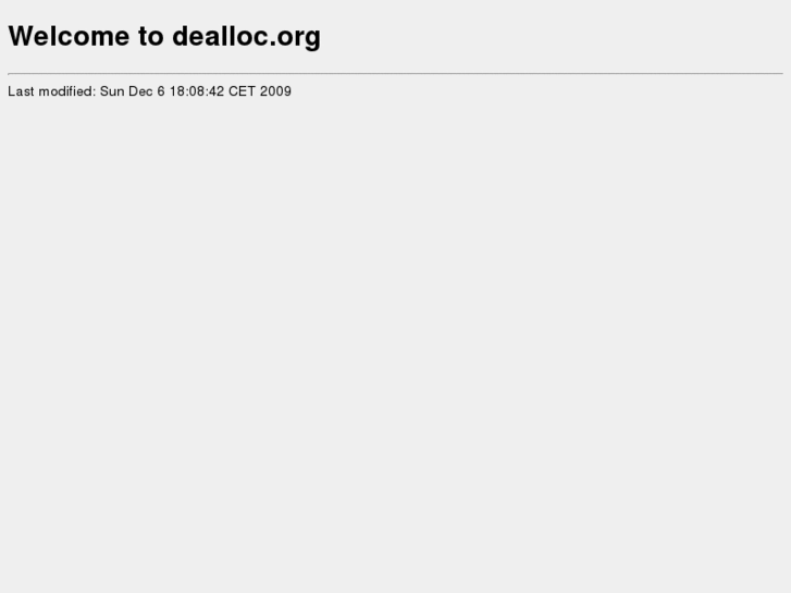 www.dealloc.org