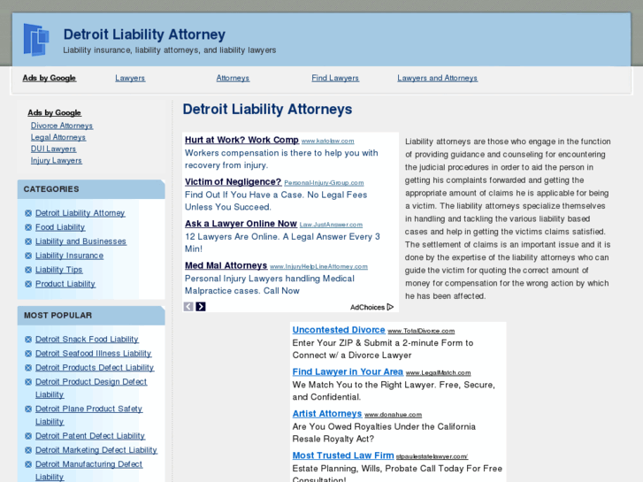 www.detroitliabilityattorney.com