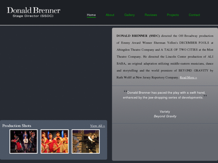 www.donaldbrennerdirector.com