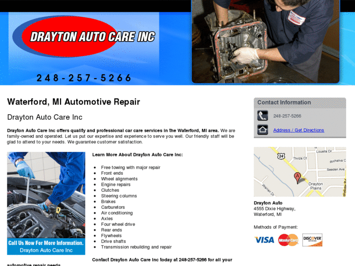 www.draytonautocaremi.com