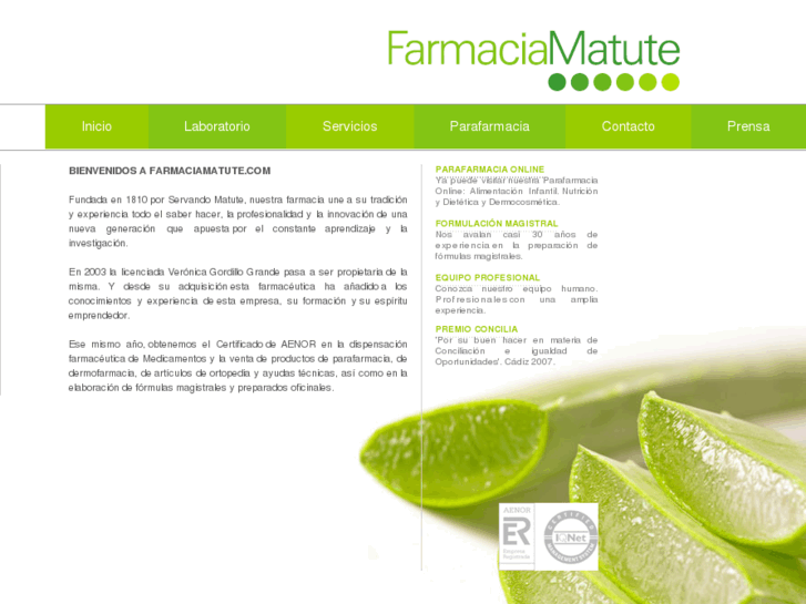 www.farmaciamatute.com