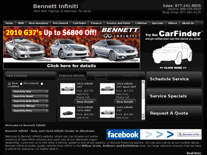 www.infinitiofallentown.com