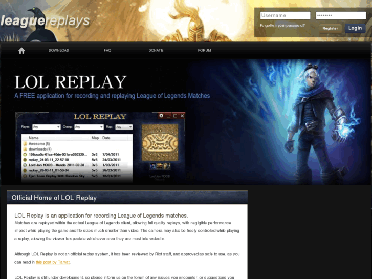 www.leaguereplays.com