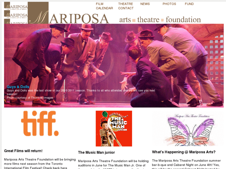 www.mariposaartstheatre.ca